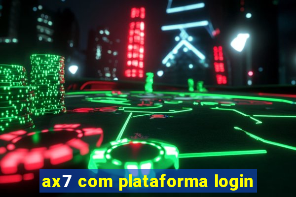 ax7 com plataforma login